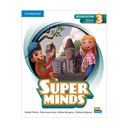 SUPER MINDS 2E L3 WB W/DIGI PK