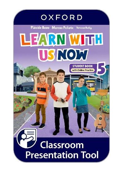 LEARN WITH US NOW 5 STUDENT BOOK WITH ONLINE PRACTICE