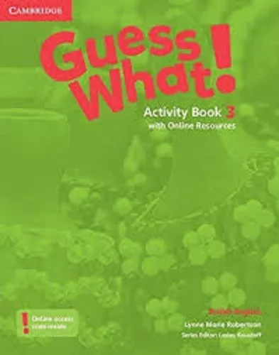 GUESS WHAT 3 ACTIVITY BOOK